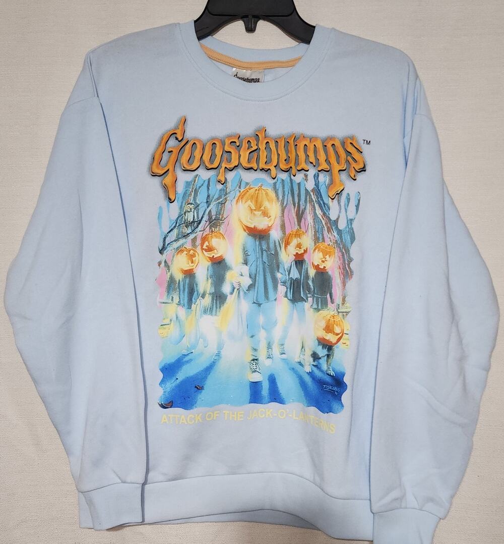 Goosebumps Jack-O-Lantern sweatshirt women's small